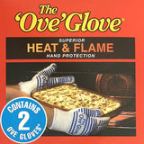 The Ove' Glove - 2 Pack Superior Heat-Resistant Oven Mitts