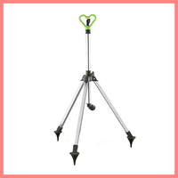 Etna - Adjustable Rainforest Tripod Sprinkler Perfect for Lawn and Gardens Revolving Spray 6 Ft To 5