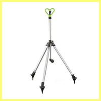 Etna - Adjustable Rainforest Tripod Sprinkler Perfect for Lawn and Gardens Revolving Spray 6 Ft To 5