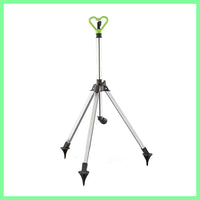 Etna - Adjustable Rainforest Tripod Sprinkler Perfect for Lawn and Gardens Revolving Spray 6 Ft To 5
