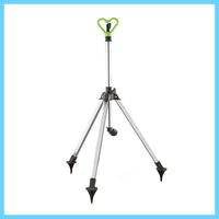 Etna - Adjustable Rainforest Tripod Sprinkler Perfect for Lawn and Gardens Revolving Spray 6 Ft To 5
