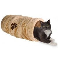 Leopard Print Crinkle Cat Tunnel