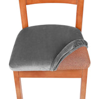 Non-Slip Stretchable Seat Cover- Smoke Gray