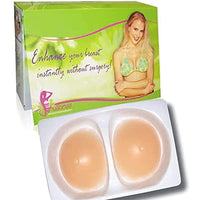 Silicone Breast Enhancers Inserts Gives A More Natural Look (Nude)- Large