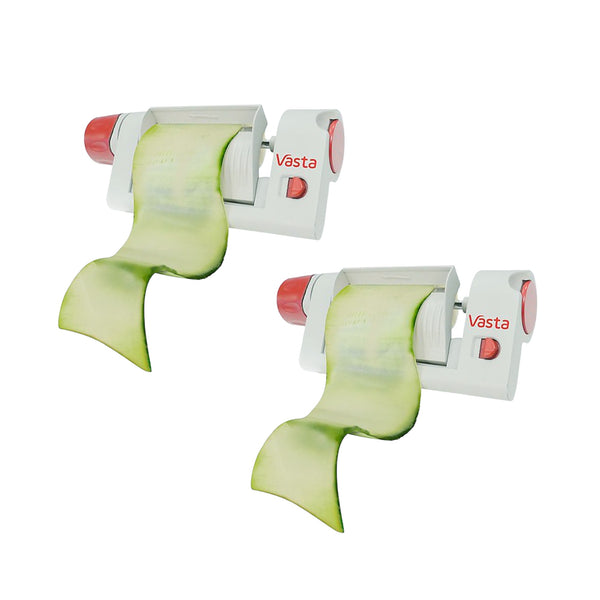 Vasta Veggie & Fruit Sheet Slicer, Stainless Steel Blade, 2 Attachements