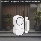 Magnetic Door & Window Sensor Alarm Set - Set of 4