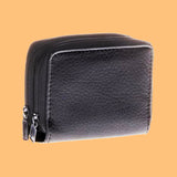 Accordion Cardholder Wallet for Credit Cards and IDs - Black