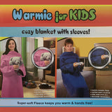 Warmie for Kids - Cozy Blanket with Sleeves - Pink
