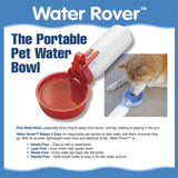 Water Rover Bigger 4-Inch Bowl and 26-Ounce Bottle, Purple