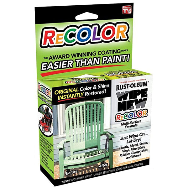 Wipe New Recolor Furniture Restorer Wipe-On Applicator