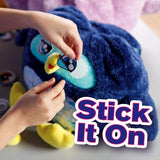 Wowls Plush Animal Pillow with Blanket, PURPLE