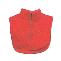Zippered Fleece Dickie (Red)