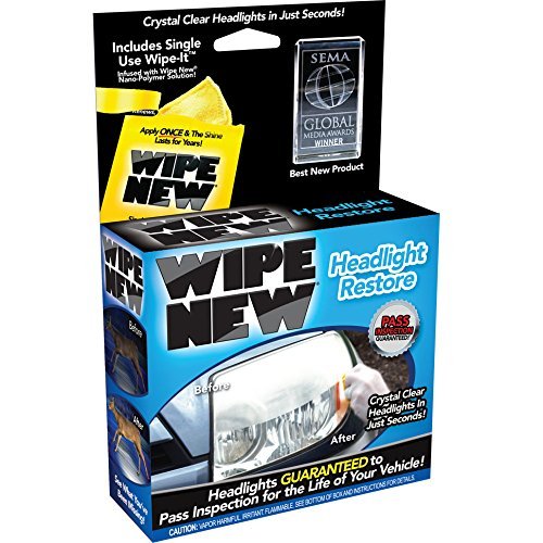 Wipe New Headlight Restore Kit