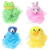 Junior Animal Bath Time Scrubber Set of 4 – Fun for Kids at Bath Time