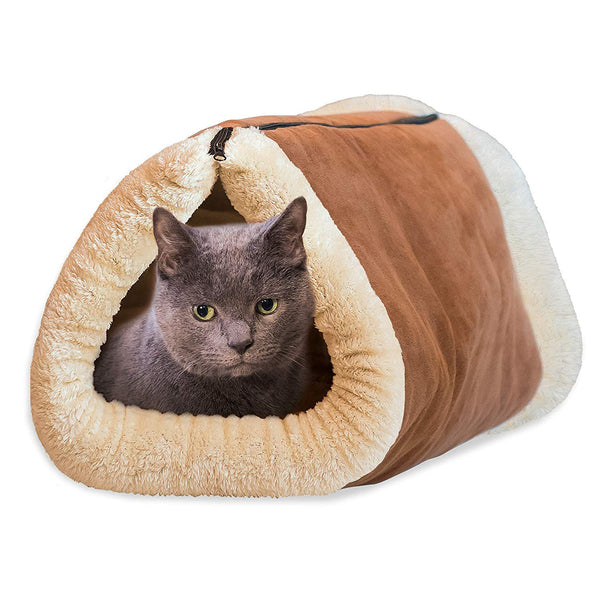 Kitty Shack 2-in-1 Tunnel Bed and Pet Mat
