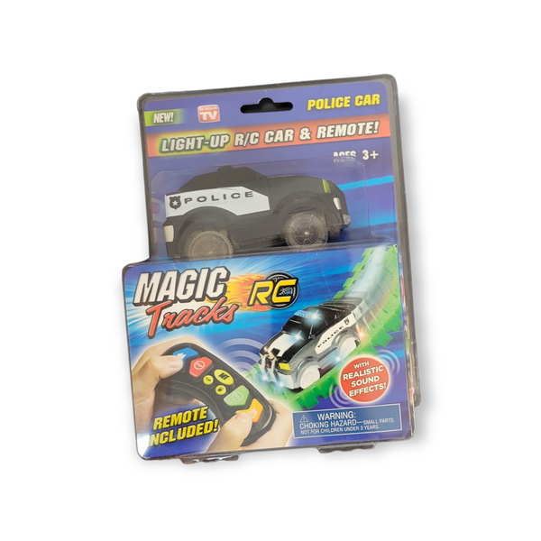 Magic Tracks R/C Car & Remote (Police Car)