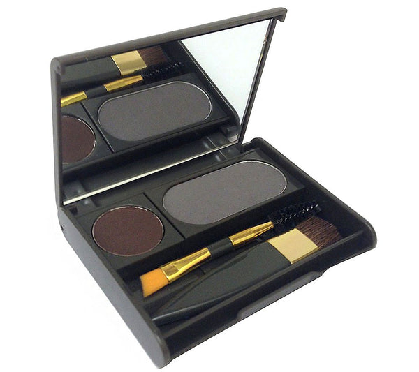 Joan Rivers On-the-Go Great Hair Day & Great Brow Day Compact - Salt & Pepper