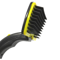 Pet Grooming Brush with Self-Cleaning Mechanism