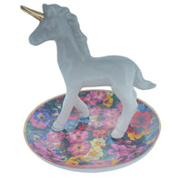 Unicorn Garden Trinket Plate